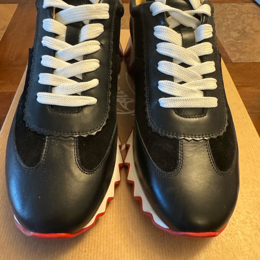 Worn twice Loubishark sneakers